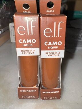 Camo liquid bronzer & contour - set of 2